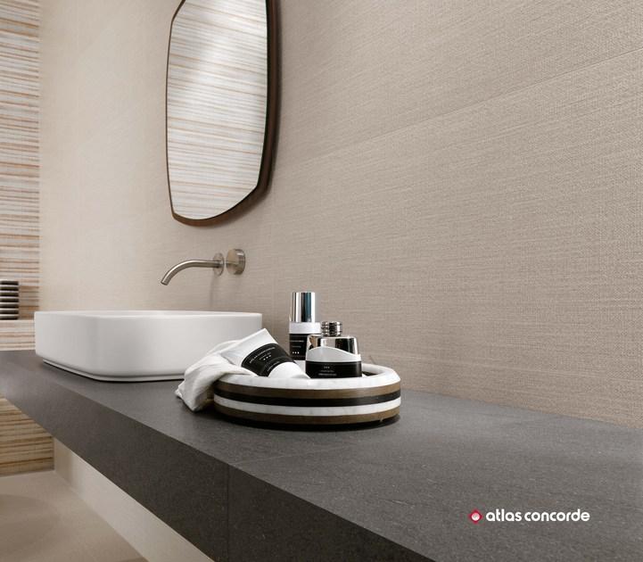 Atlas Concorde Белая плитка для стен с эффектом ткани Room sun-id-1400060 - Вид №9