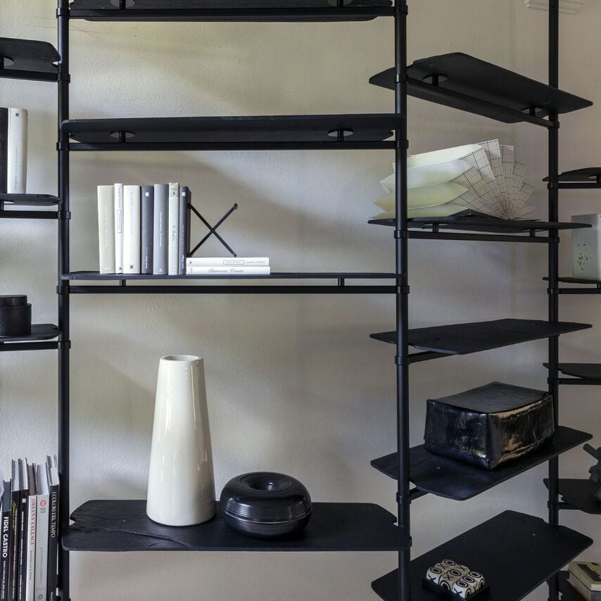 Окрашенный металлический секционный книжный шкаф Mogg LEVANTE ARCH-00097775 - Вид №9