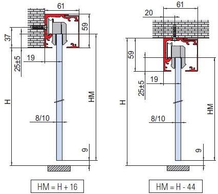 Metalglas Bonomi Компактная раздвижная система  V-5400 | v-5450 V-5400 ~ v-5450 - Вид №1