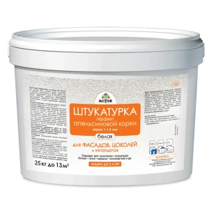 Штукатурка «Апельсиновая корка» Латек, 25 кг 18817271 STLM-2186035
