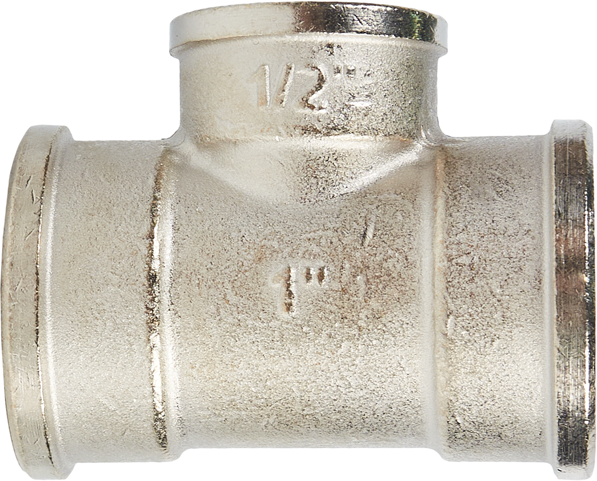 Тройник STOUT для полиэтиленовых труб 1"×1/2"×1" с внутренней резьбой 82238997 STLM-0022669 - Вид №1