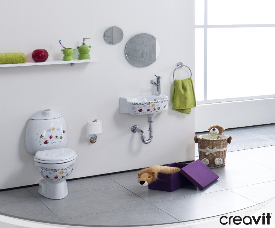 CK400-00CB00E-FF00 COCUK ДЕКОР Бачок детский Creavit  - Вид №1