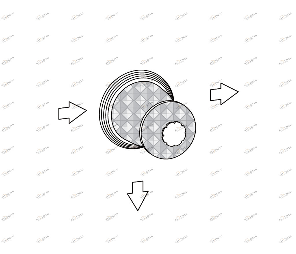 C47-243 C47-243 Настенный 3-ходовой переключатель АЛМАЗНЫЙ КУПОЛ Cristal & Bronze DÔME DIAMANT 