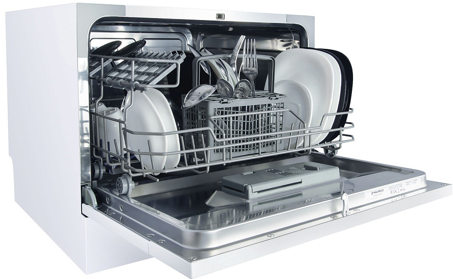 MLP 06S Посудомоечная бытовая машина mlp-06s/ • тип установки: отдельно стоящая компактная 55см • количество комплектов: 6 • управление: электронное с led индикацией • количество программ: 6 (интенсивная, стандартная, экономичная-есо, стекло, 9 0 минут, б Santreyd  - Вид №9