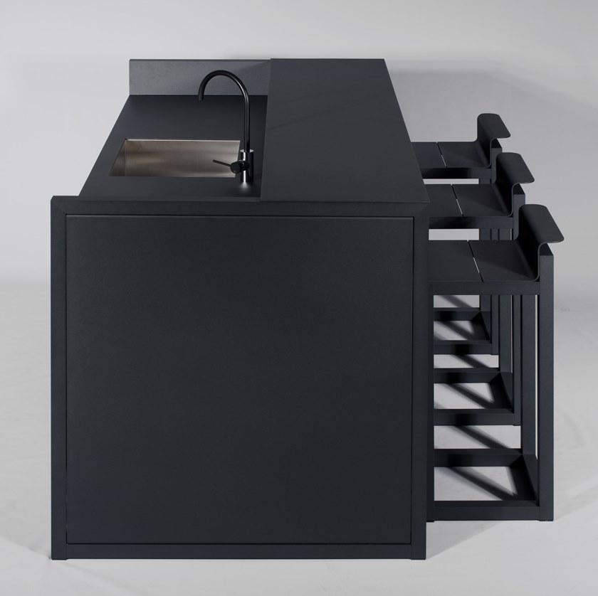 Sachi Барная стойка из алюминия In/out kitchen sun-id-1415600 - Вид №4