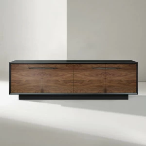 Тумба длинная с 4 дверцами американский орех Garon ACWD GARON 00-3981956 Коричневый