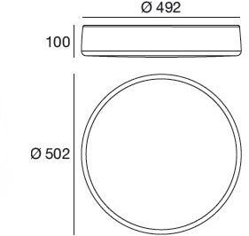 Linea Light Group Уличный светодиодный потолочный светильник из полиэтилена Mywhite sun-id-1398288 - Вид №2