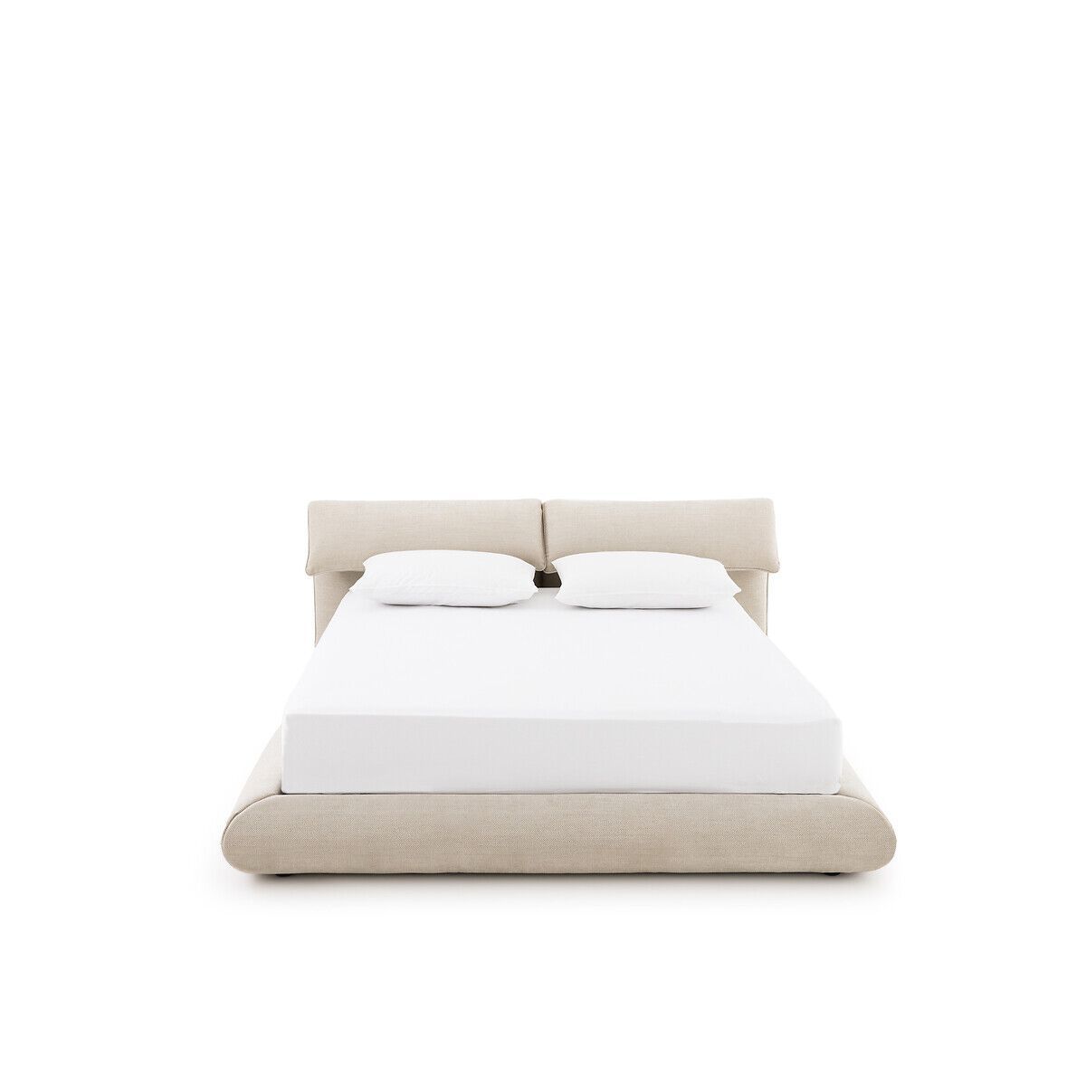 Двуспальная мягкая кровать из ткани с регулируемым изголовьем AMPM PAOL ARCH-00026430 - Вид №1