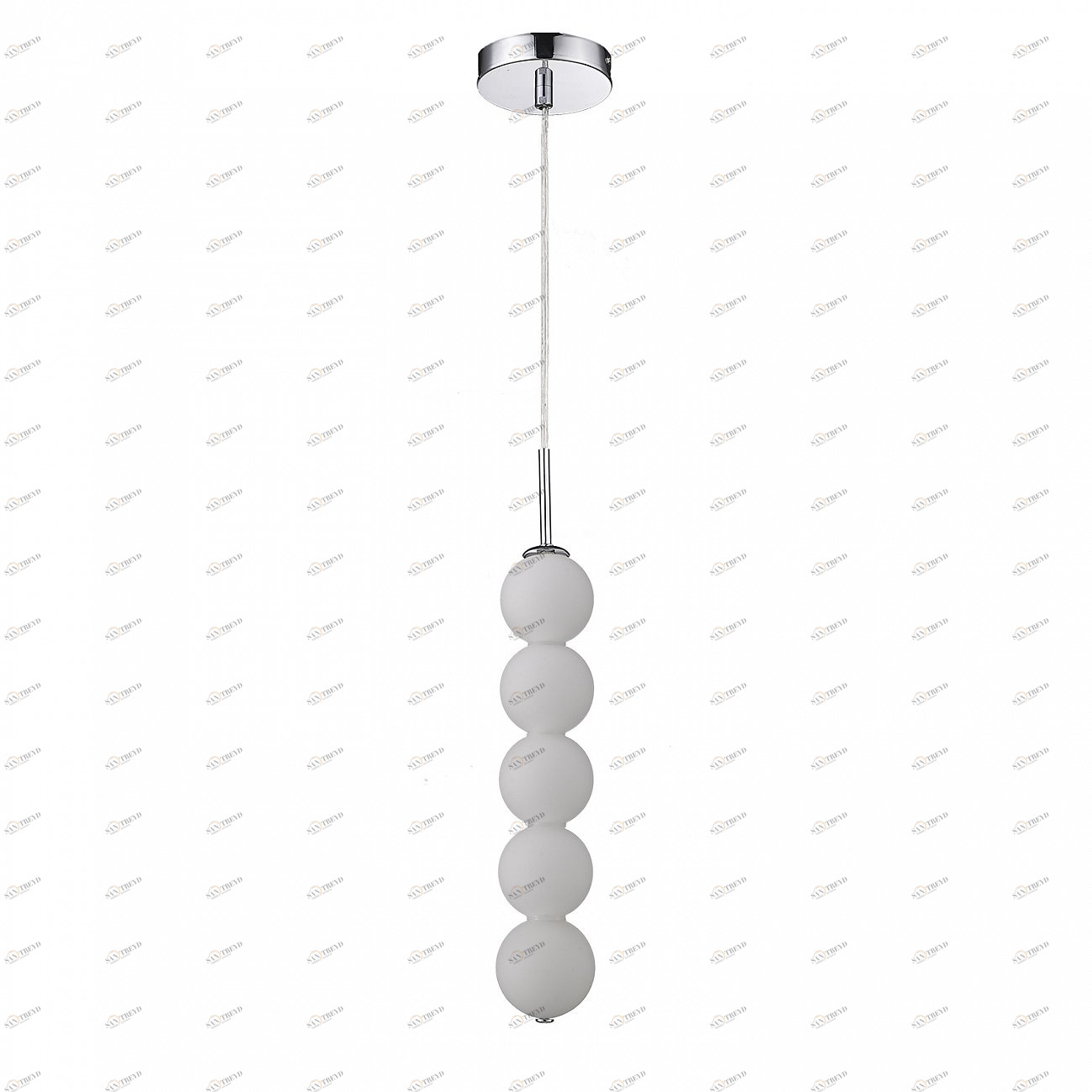 Светильник подвесной 40х12 см белый Delight Collection P98039-S DELIGHT COLLECTION ДИЗАЙНЕРСКИЕ 00-3882369 Белый 