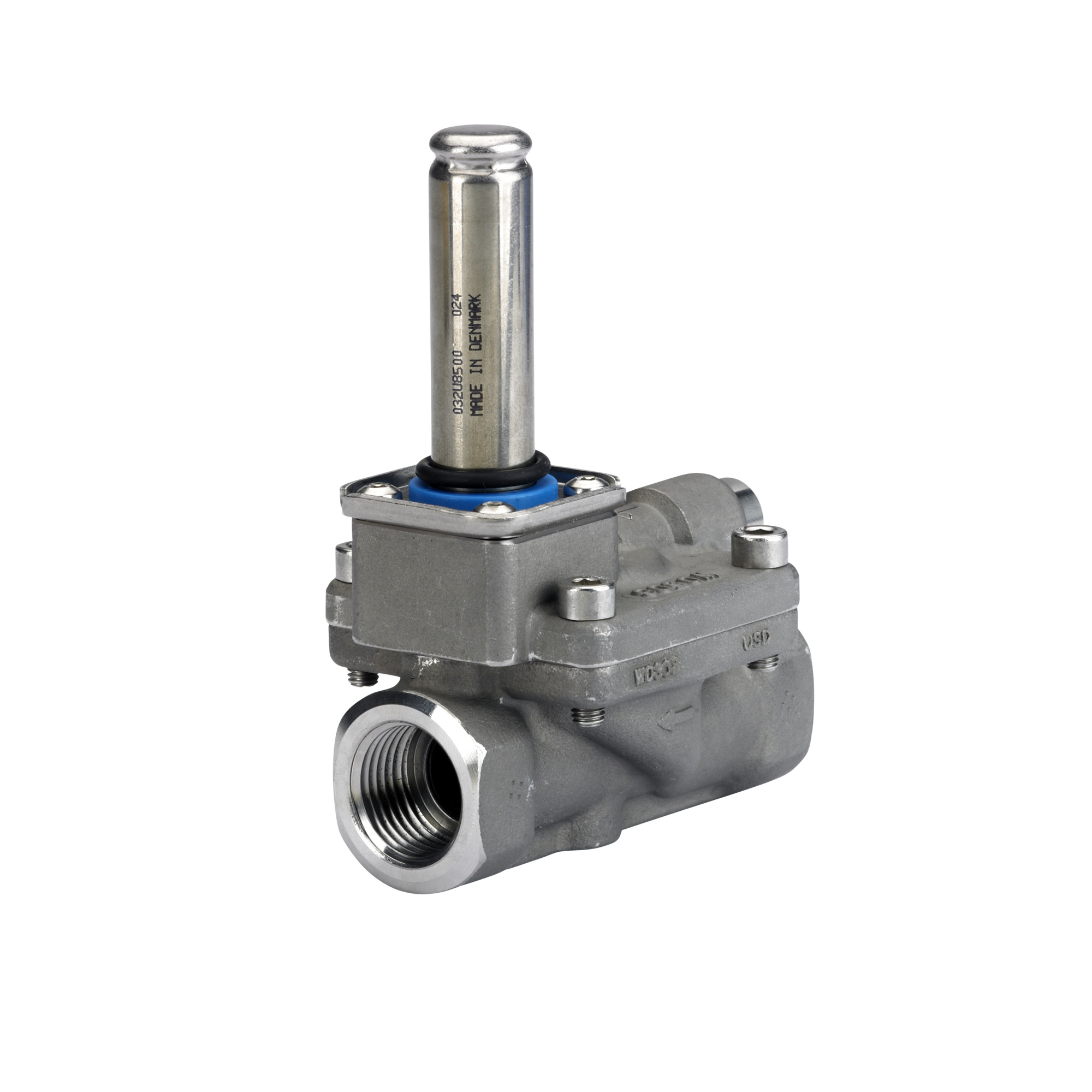 Danfoss EV220B — двухходовые электромагнитные клапаны для общей промышленности Эл.магнитный клапан ДУ40 с катушкой 220В 032U458531  - Вид №95