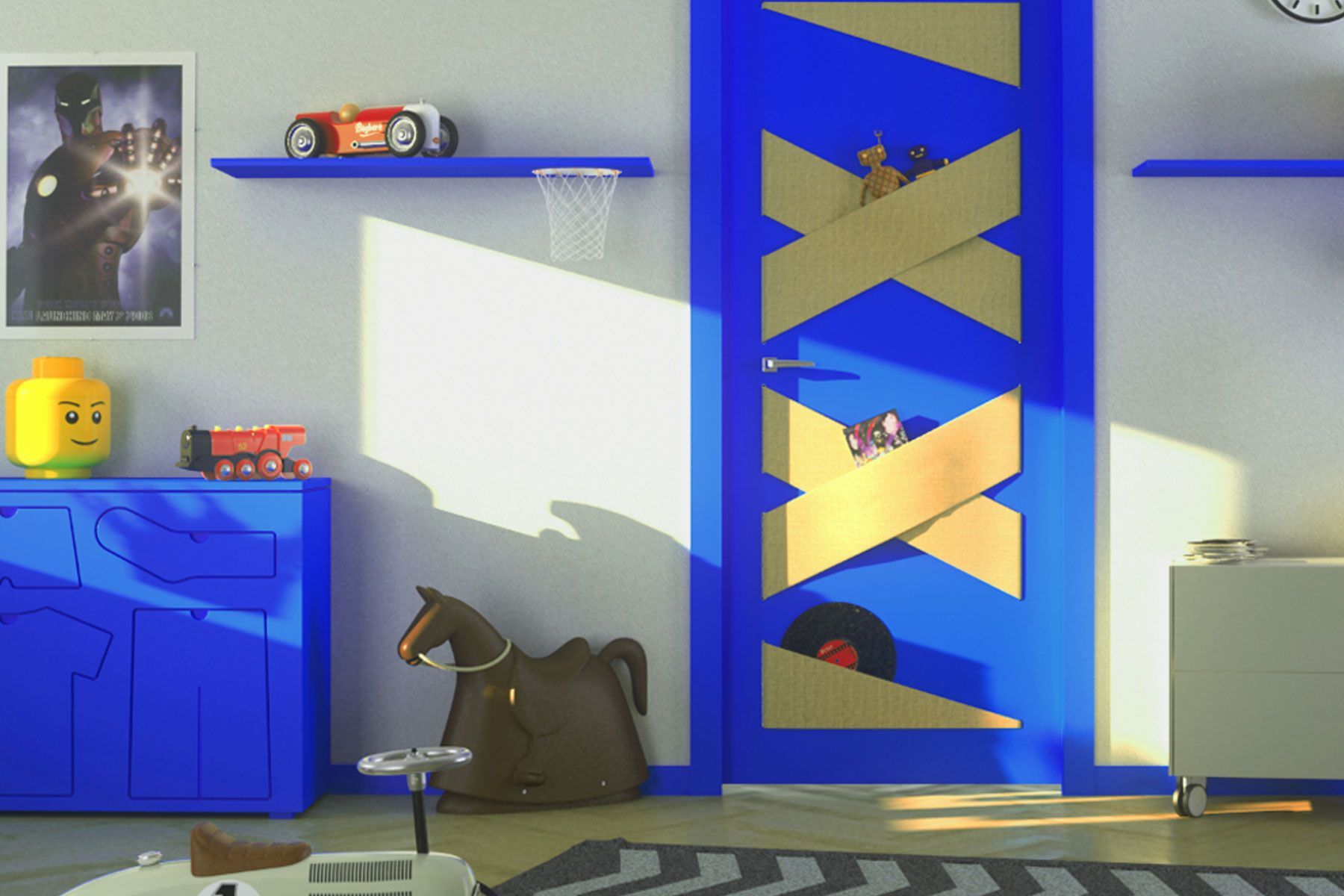 Деревянные распашные двери Concepticon BANDOOR ARCH-00129012 - Вид №2