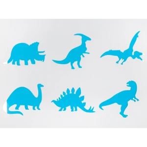 Трафарет самоклеящийся «Динозавры» 25х35 см