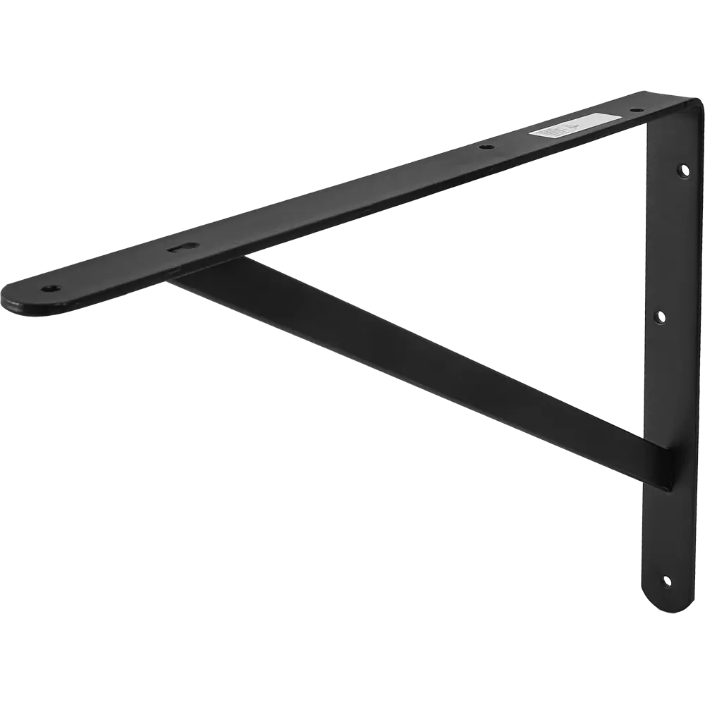 Утилитарный кронштейн Dolmen 26.8x40 см нагрузка до 60 кг цвет черный 89438012 STLM-2015968 Santreyd  - Вид №1