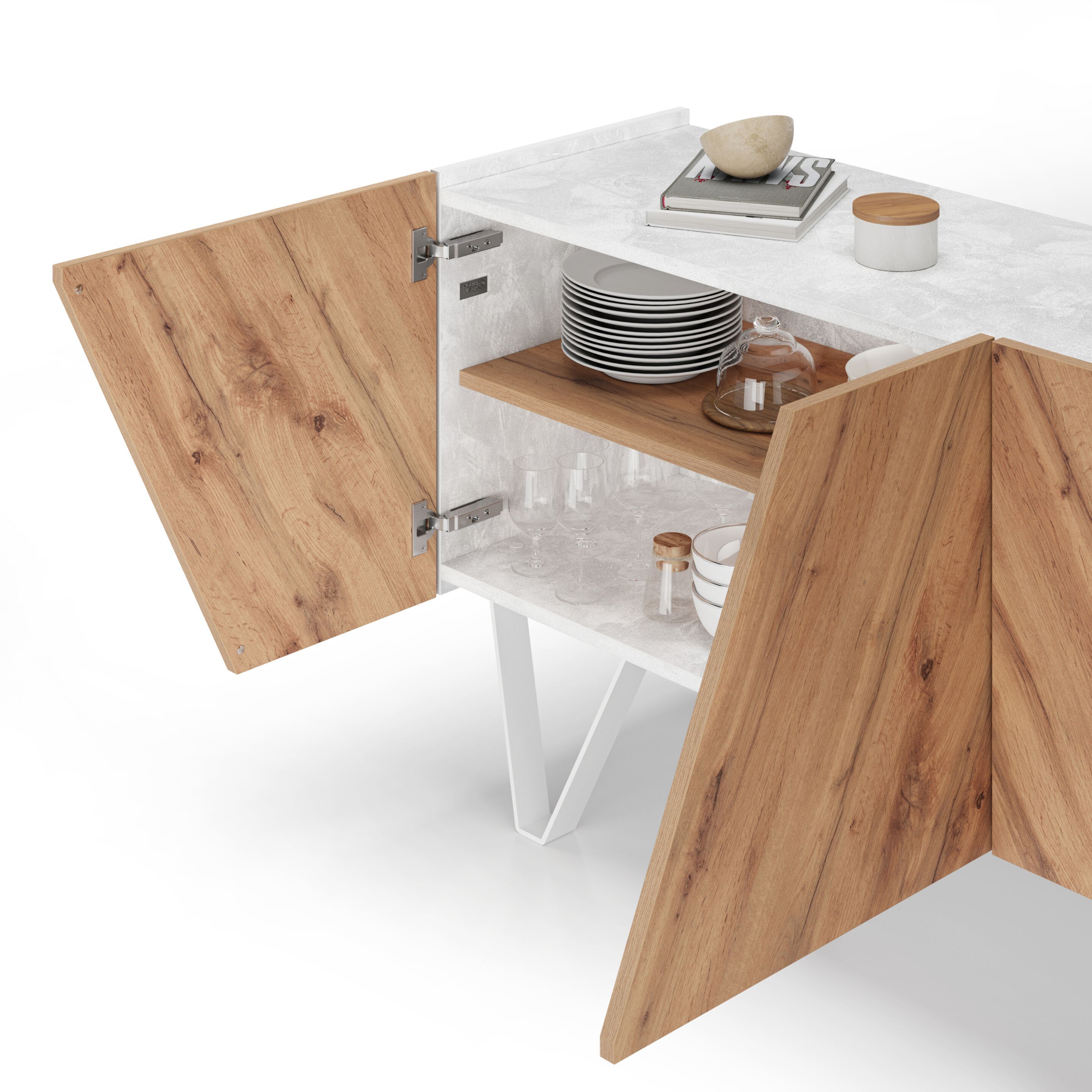 Мадия в облагороженном с распашными дверями Mobili Fiver EMMA ARCH-00126209 - Вид №43