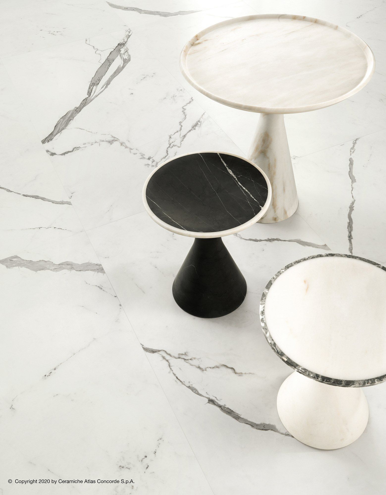 Пол из керамогранита с мраморным эффектом Atlas Concorde Marvel Shine ARCH-00045897 - Вид №15