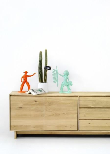 Ethnicraft Буфет из массива дерева с распашными дверцами с ящиками Oak wave 51451 - Вид №1