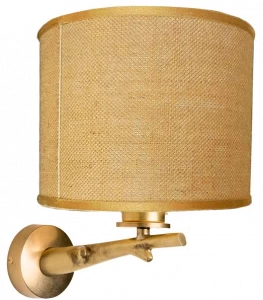 Il Bronzetto Бра из джута с фиксированным кронштейном Eclectic Oak04