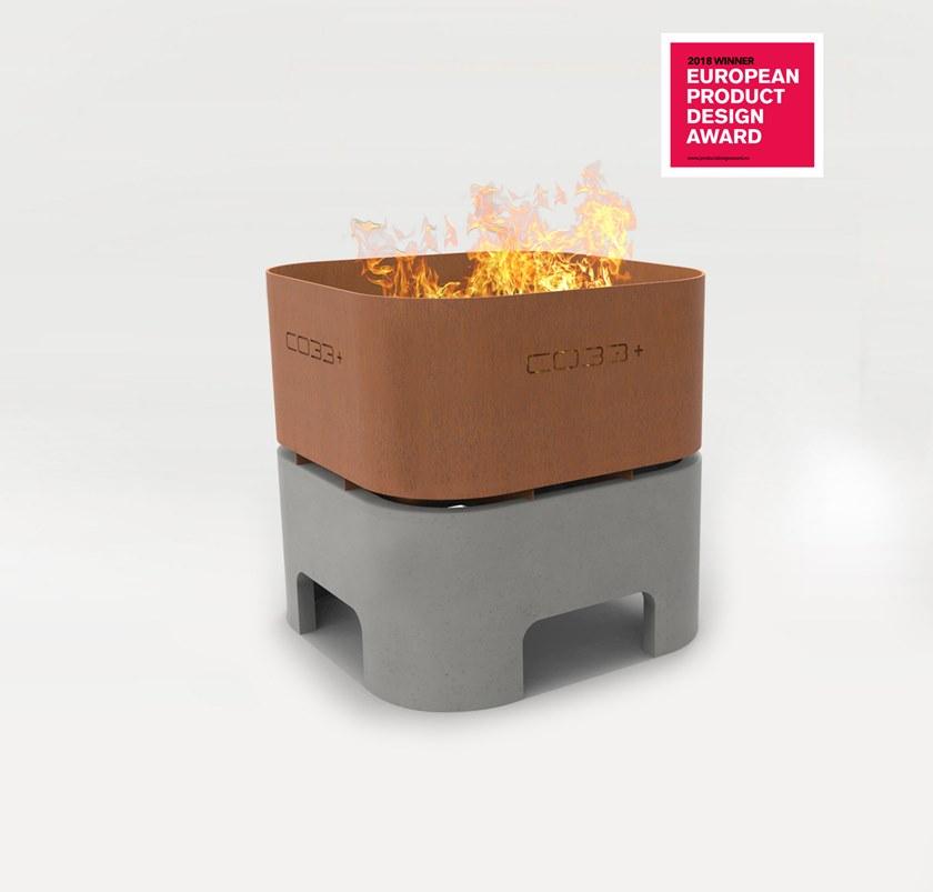 CO33 Мангал из бетона и стали Opus F3 - Вид №7