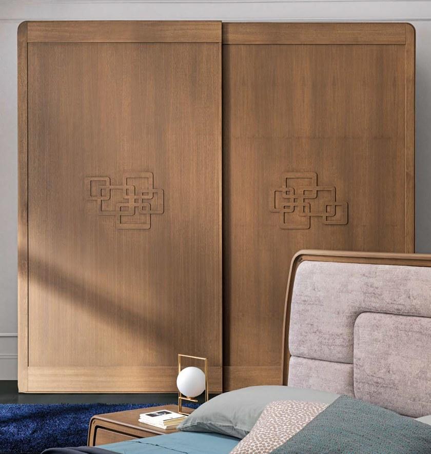 Cantiero Двуспальная кровать из дерева Amarcord night Am015/2 - Вид №1