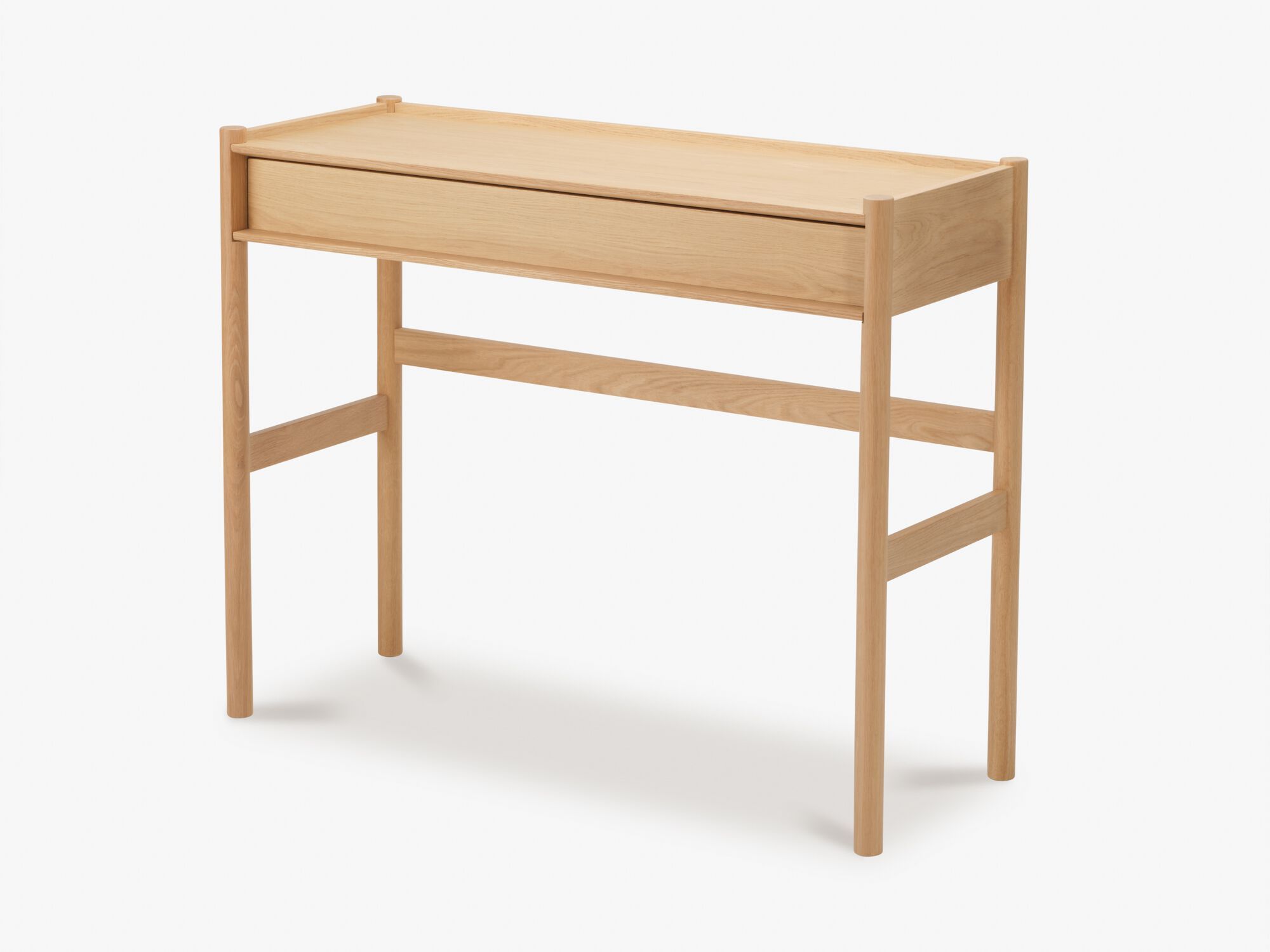 Деревянная прямоугольная консоль с ящиками Case лопата ARCH-00048154 - Вид №1