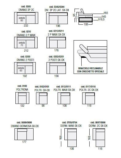 2-местный кожаный диван Egoitaliano PRINCESS ARCH-00036176 - Вид №6