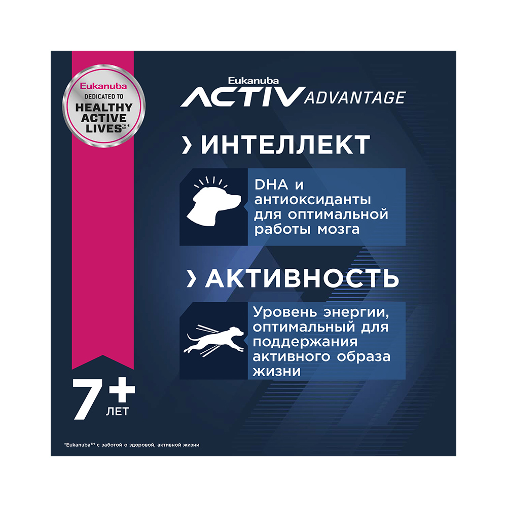 ПР0033065 Корм для собак для крупных пород старше 6 лет сух. 15кг Eukanuba  - Вид №6
