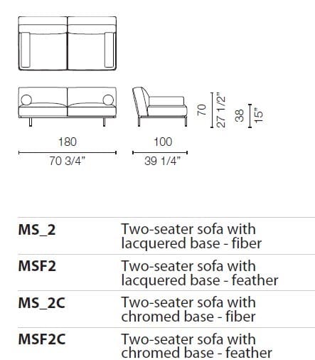 Съемный диван CAPPELLINI Cap Martin Sunset ARCH-00087904 - Вид №10