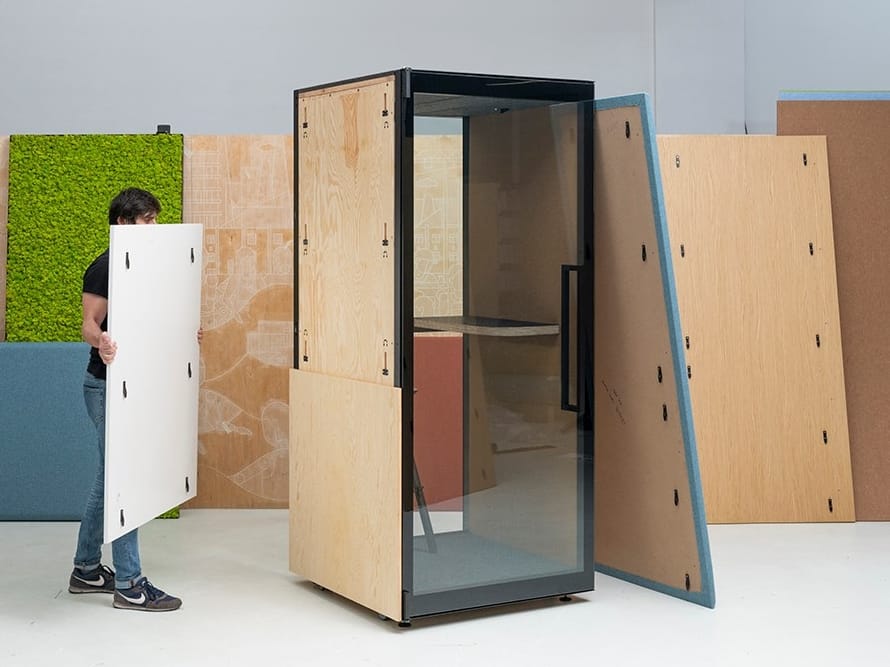 Одноместный акустическая офисная кабина Askia Kameleon ARCH-00071850 - Вид №1