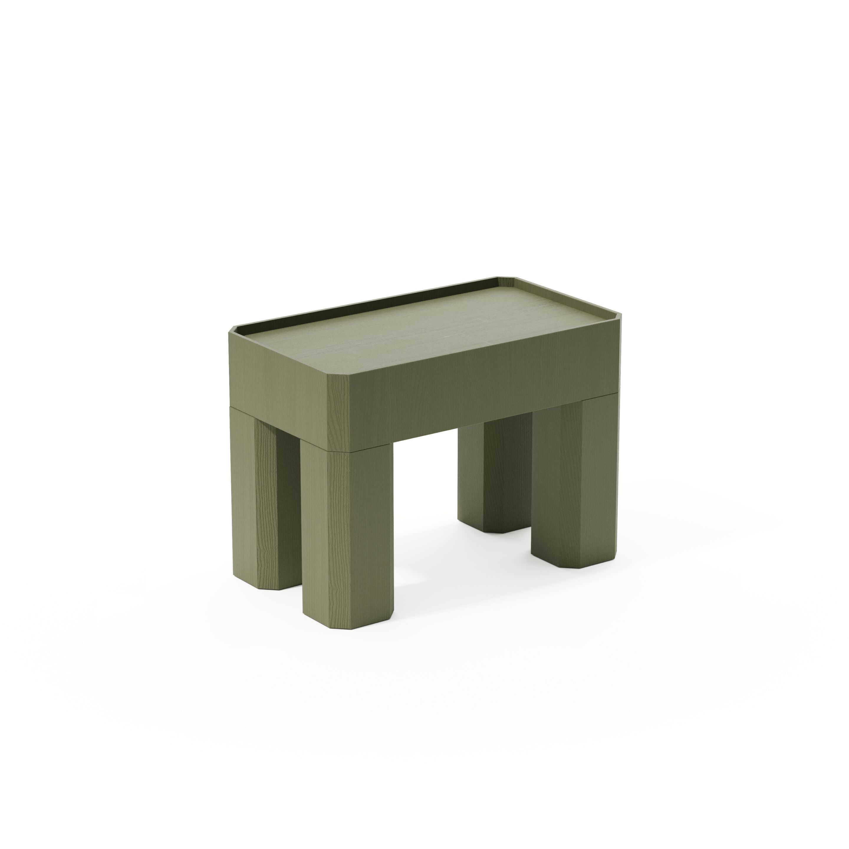 Деревянный прямоугольный журнальный столик Joyf блок ARCH-00065837 - Вид №6