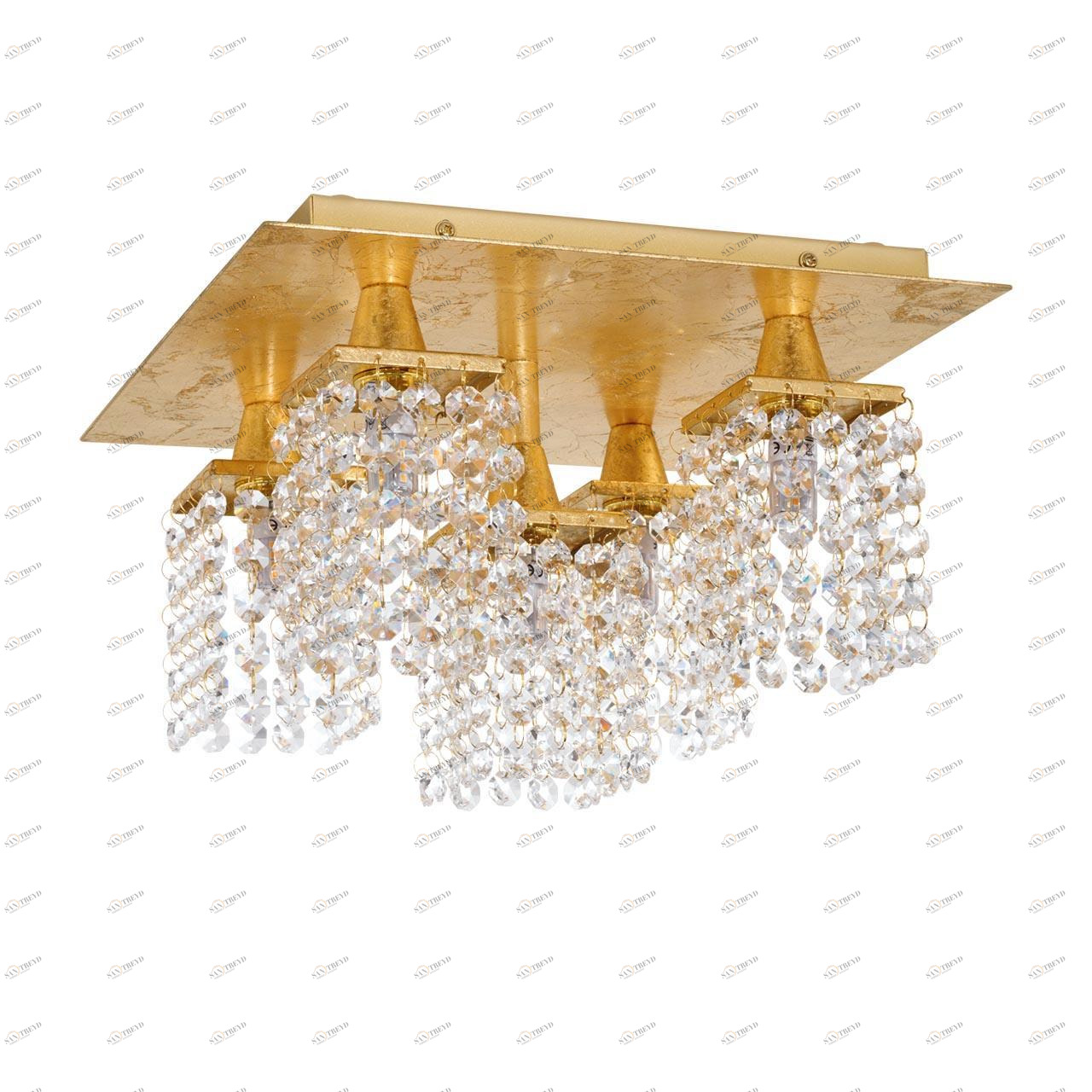 Потолочная люстра Eglo Pyton Gold 97721 EGLO ДИЗАЙНЕРСКИЕ, PYTON GOLD 278921 Золотой 