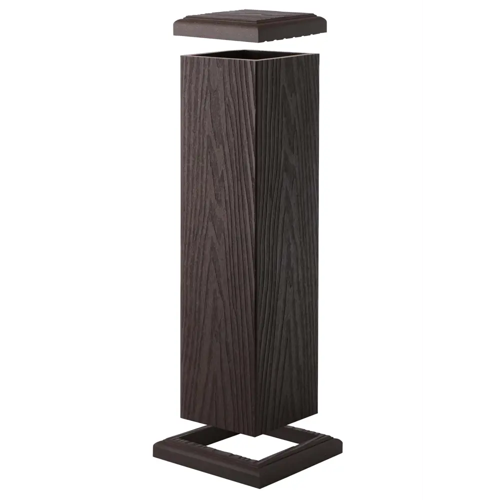 T-DECKS Крышка для столба 125×125 мм из натурального дерева 88779127 STLM-1013501 - Вид №7