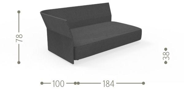 Talenti Модульный садовый диван из ткани и веревки Cliff sun-id-1425103 - Вид №37