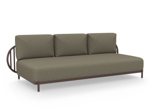 3-местный алюминиевый и Sunbrella® садовый диван