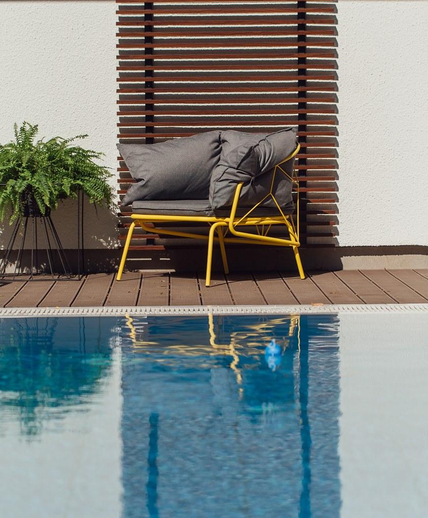 Garda Furniture Садовое кресло из ткани с подлокотниками Ataman Ga03me - Вид №6