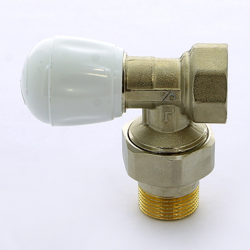 Вентиль НВ угловой для радиаторов POKERPLUS с разъемным соединением EMMETI 3/4" 01350620 - Вид №3