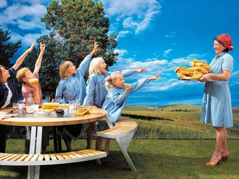 Extremis Стол для пикника со встроенными скамейками sun-id-1440690 - Вид №11