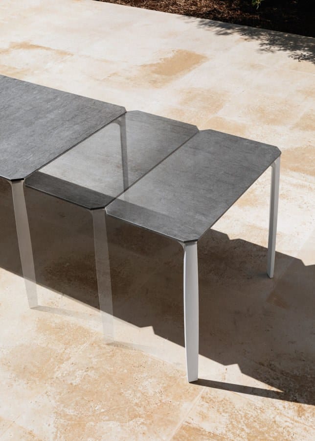 Алюминиевый выдвижной садовый стол с керамической столешницей MY YOUR Push ARCH-00137105 - Вид №2