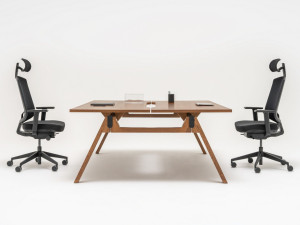 Деревянный многосекционный прямоугольный стол