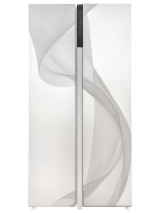 9172551 Холодильник Side by Side   LEX LSB530WHID wind белый