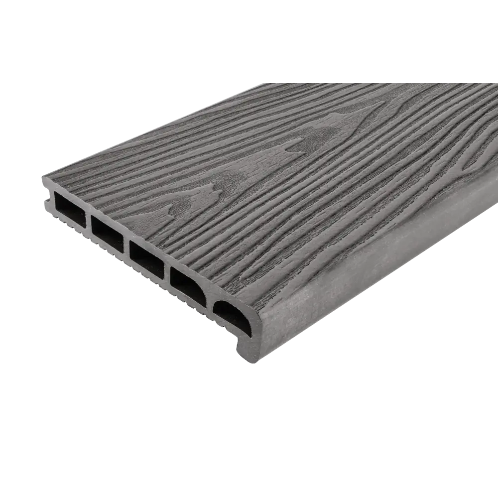 Террасная доска ДПК T-Decks серая 2000x170x35 мм 89410230 STLM-1571969