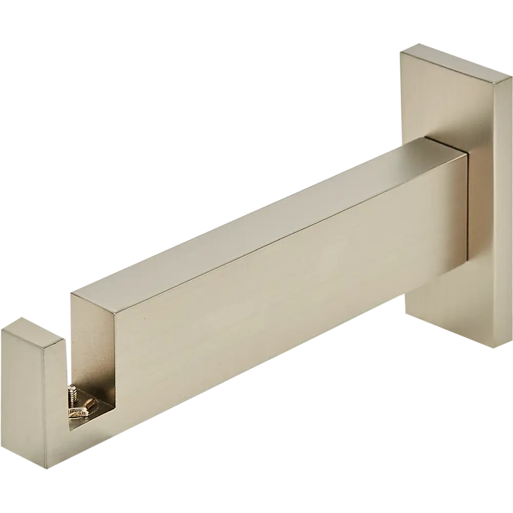 Держатель однорядный Хайтек алюминий цвет сатин 14.65 см ARTTEX STLM-2199756