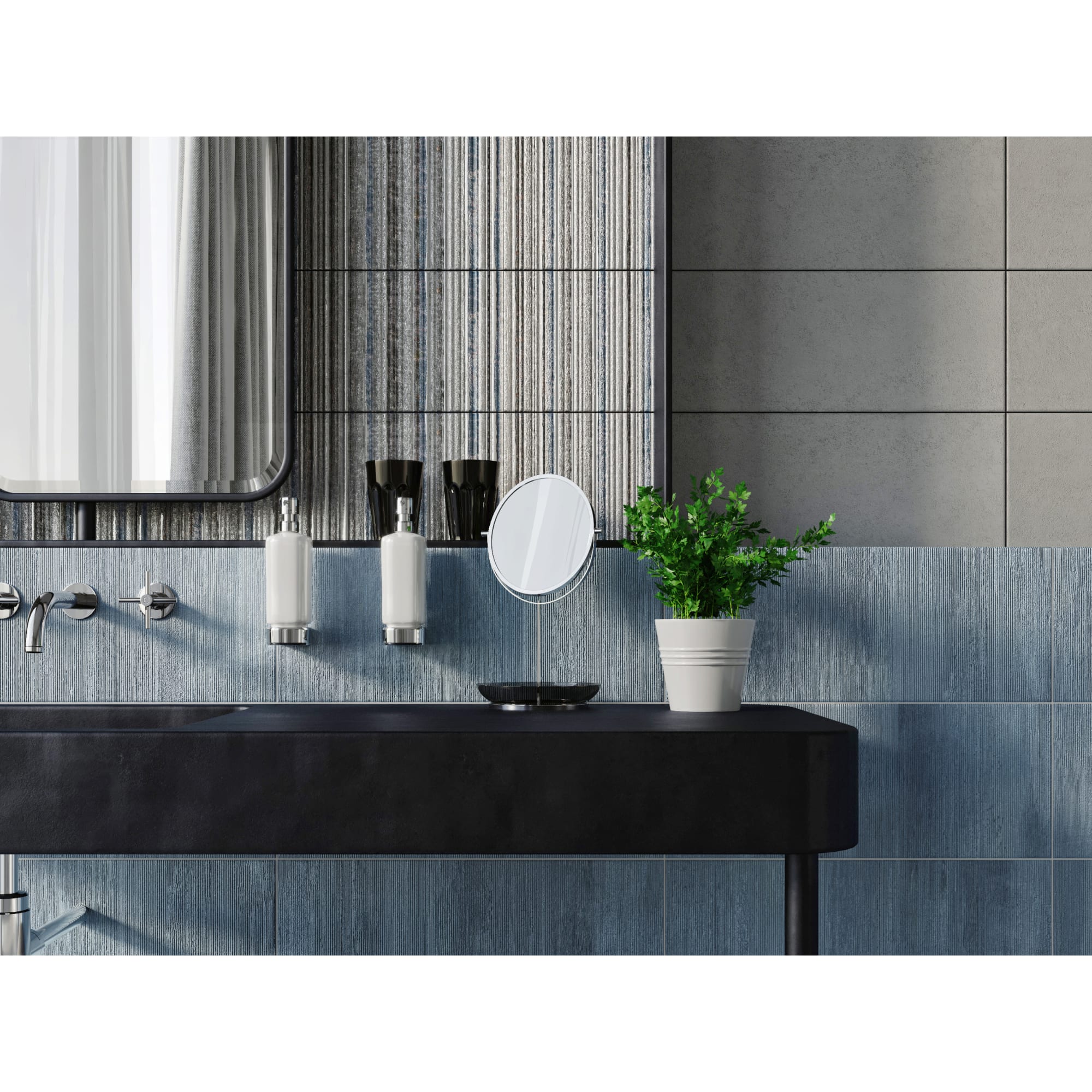 84789544 Декор настенный 20x50 разноцветный Mix&Live Santreyd  - Вид №3