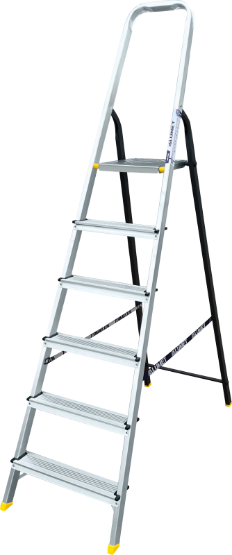 Стремянка комбинированная усиленная АМS 7806