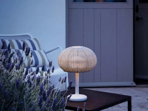 BOVER Светодиодная настольная лампа из синтетического волокна Garota