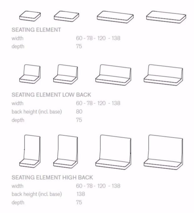 Casala Диван из ткани Corals sun-id-1468776 - Вид №2