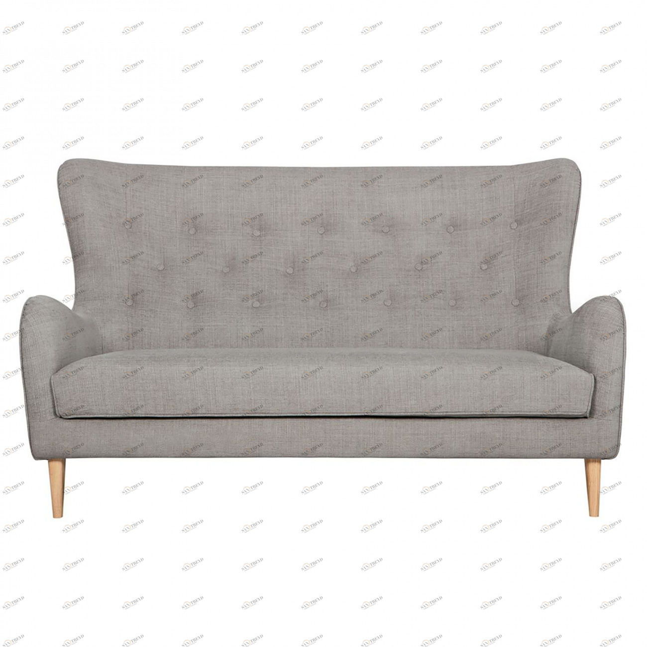 Диван Pola прямой светло-серый SITS POLA 192257 Серый 