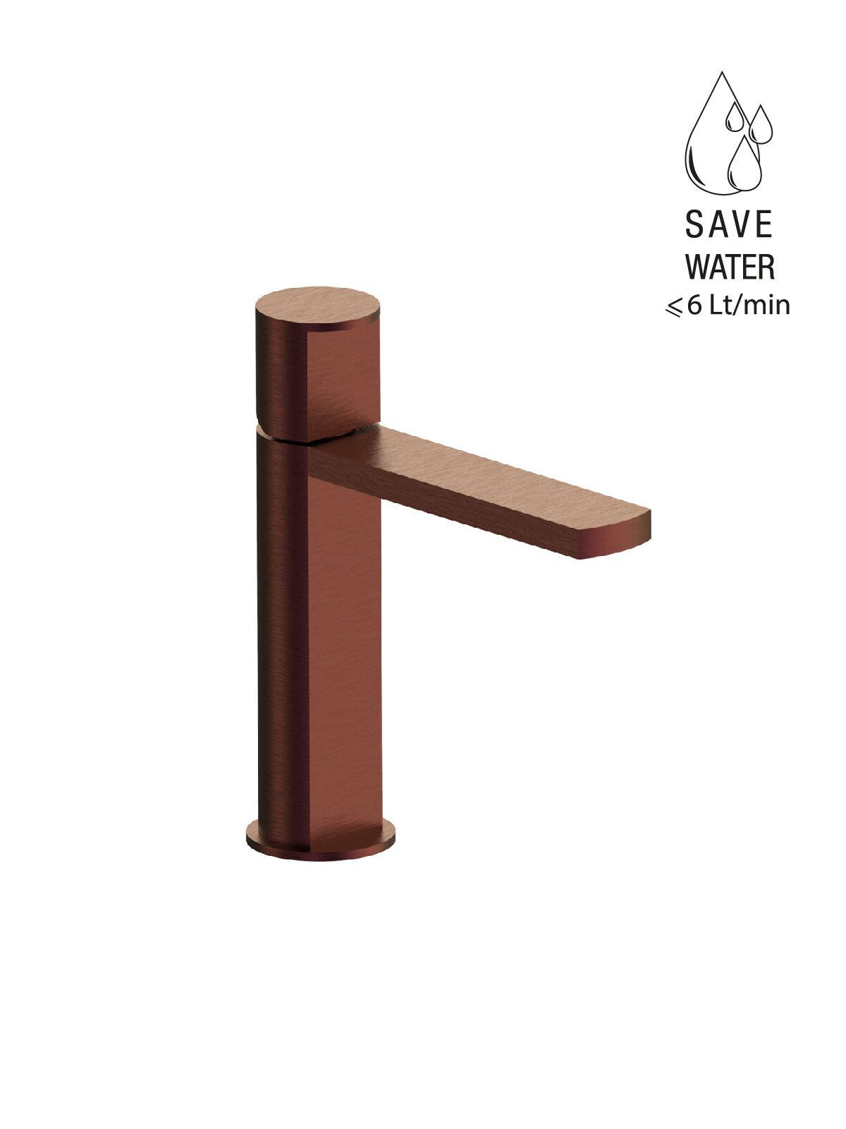 Однорычажный смеситель для раковины из нержавеющей стали Rubinetterie Frattini Borgia ARCH-00105874 - Вид №2