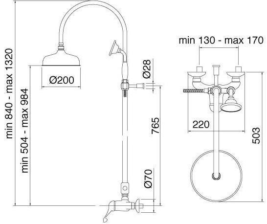 Rubinetterie Treemme Piccadilly  2160  - Вид №1