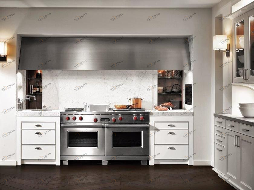 SieMatic Кухня с кухонной зоной с раздвижными мраморными дверями sun-id-1494814
