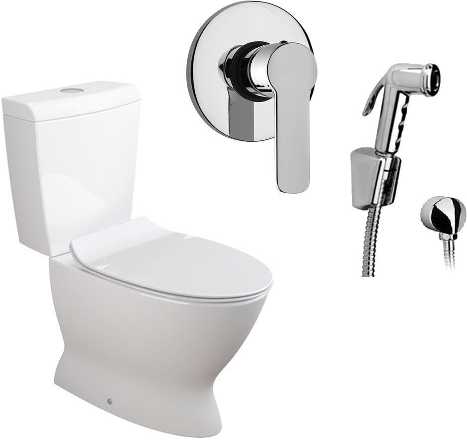 NC666661arona Компакт унитаз с бачком Белый Paini ARONA Италия;Португалия